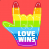 Yessss! To everyone celebrating Pride this weekend. #lovewins #